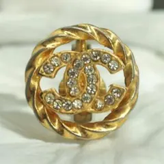 C046 CHANEL　シャネル　1986年限定イヤリング　片方のみ