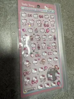 【まとめ買い割引あり】ボンボンドロップシールミニ　サンリオ　キティ　ピンク正規品