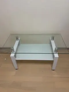 ガラステーブル ローテーブル