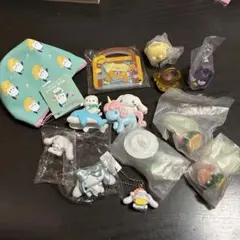 산리오 가챠 묶음 판매 シナモン プリン ポチャッコ キキララ バツ丸