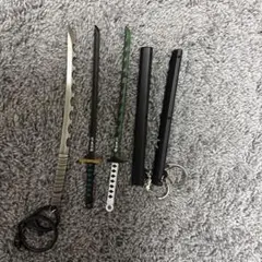 刀剣デザイン キーホルダーセット