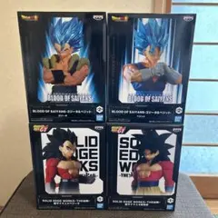 ドラゴンボール フィギュアベジータ孫悟飯ゴジータベジットセット