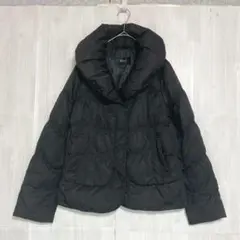 ビッキー　ボリュームカラーダウンジャケット　黒　2 / M