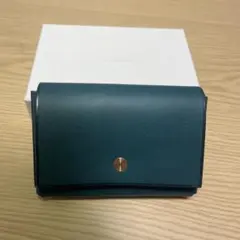 [新品未使用]lemma cajon カホン　財布　ブルーグリーンのサムネイル