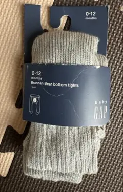 新品・未使用★Baby GAP ブランナーベア ベビータイツ 0-12ヶ月