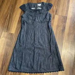 ✨ELLE デニムワンピース　150cm✨のサムネイル