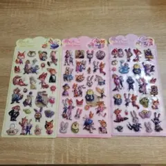 きゅん～POP SEAL 3枚セット ズートピア風