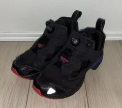 23cm 良品 REEBOK INSTA PUMP FURY 95 黒 紫 og