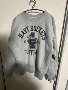 Champion リバースウィーブ グレー スウェット Lサイズ