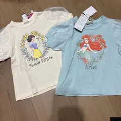 ディズニープリンセス　Tシャツセット