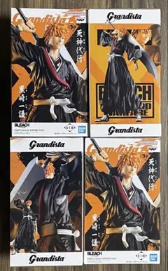 新品・未開封　黒崎一護　フィギュア　4点セット