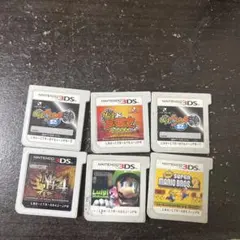 み*く様 ニンテンドー3DSソフト6本セット