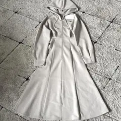 【タグ付き✨】ジルバイジルスチュアート　ダイバーフーディーロングワンピース