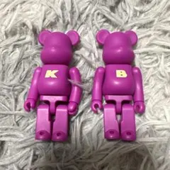 ベアブリック シリーズ50 ベーシック B K 2点セット