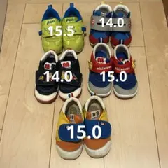 子供 キッズ 子供靴 シューズ セット asics MIKI HOUSE