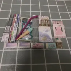 文房具　まとめ売り　喫茶りぼん文具セット