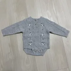 ニットロンパース 80