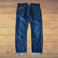 UNIQLO セルビッチカイハラデニム W32 赤耳ユニセックスストレート