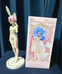 Re:ゼロ ラム レム フィギュア 2体セット 天使 バニーガール リゼロ