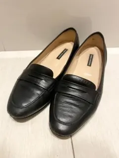 FABIO RUSCONI ローファー ブラックのサムネイル