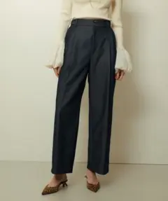 アルアバイル　ルルウィルビー リジッドデニムライクパンツ
