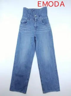 ★エモダ「 ＥＭＯＤＡ」 ボールド ハイウエスト ストレート ２