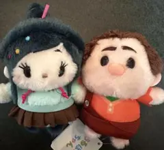 シュガーラッシュ ぬいぐるみキーホルダー 6体 ディズニーストア