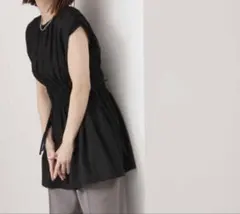 NATURAL BEAUTY BASIC シャーリングチュニックブラウスのサムネイル