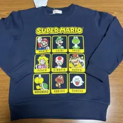 スーパーマリオ裏起毛トレーナー130