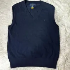 極美品 Ralph Lauren ラルフローレン キッズ 140 ベスト ニット