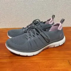 ❀試着のみ スケッチャーズ メモリーフォーム 23.5cm グレー