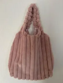 ファー トートバッグ