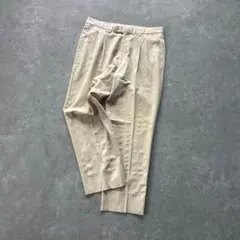 マンシングウェア［XL］ゴルフパンツ◎ウール100%◎タックワイドスラックス