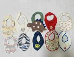 赤ちゃん用スタイ10枚セットベビーよだれかけ