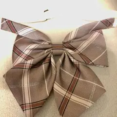FAST BOY チェック柄リボン