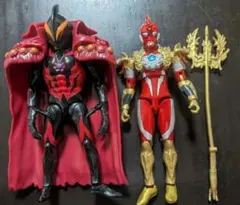 ウルトラマン　アクションフィギュア　2種セット　オメガ　ベリアルのサムネイル