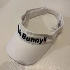 Jack Bunny!! PEARLY GATES サンバイザー ホワイト