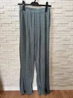 CLANE BRIGHT JERSEY PANTS グリーン　1 クラネ