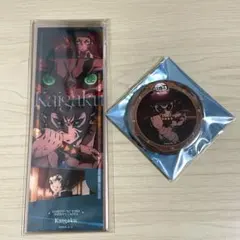 鬼滅の刃 無限城 獪岳 フェイスカード ランダム缶バッジ