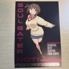 ソウルイーター　トレーディングメタリックポストカード　多々音めめ