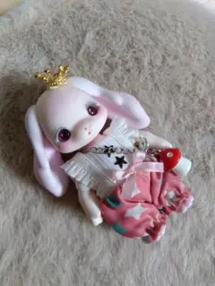 cocoriang kumukuku アウトフィット　星柄ロンパース　ピンク