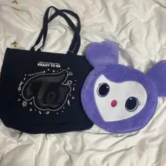 TWICE グッズ トートバッグ 缶バッジ うちわケース セット