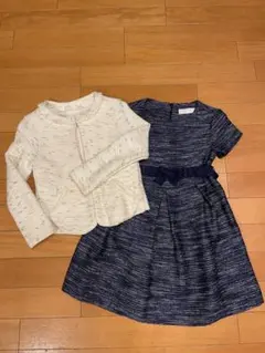 入学式　ZARA 120 フォーマル　ジャケット、ワンピース　女の子のサムネイル