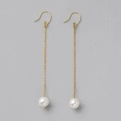 【完売品】ete エテ パール ピアス&ピアスチャーム三連パール K18 美品 完売品】ete エテ パール ピアス&ピアスチャーム三連パール K18 美品