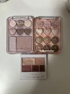 CANMAKEとその他アイシャドウパレット3個セット