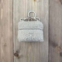 Darich ダーリッチ　9周年ノベルティ　ボアミニバッグチャーム