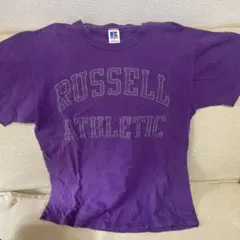 RUSSELL ATHLETIC Tシャツ パープル