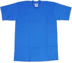 プロクラブ クルーネック 半袖 ヘビーウェイト 無地 Tシャツ ブルー 2XL