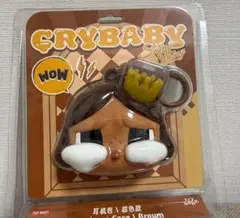 POP MART CRYBABY SHINY SHINYイヤホンケース ブラウン