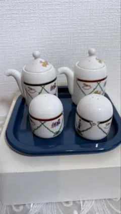 フランス製BECKアルザス陶器 レクタンギュレ 未使用品 3点セットまとめ